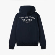 CROYEZ FRATERNITÉ HOODIE | NAVY/WHITE