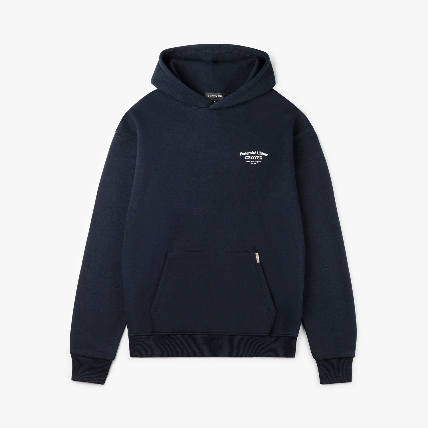 CROYEZ FRATERNITÉ HOODIE - NAVY/WHITE