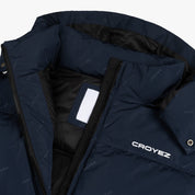 CROYEZ ALLOVER PUFFER JACKET | NAVY