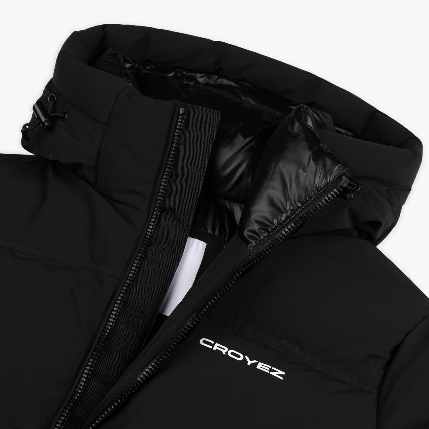 CROYEZ DOWN PUFFER JACKET - BLACK