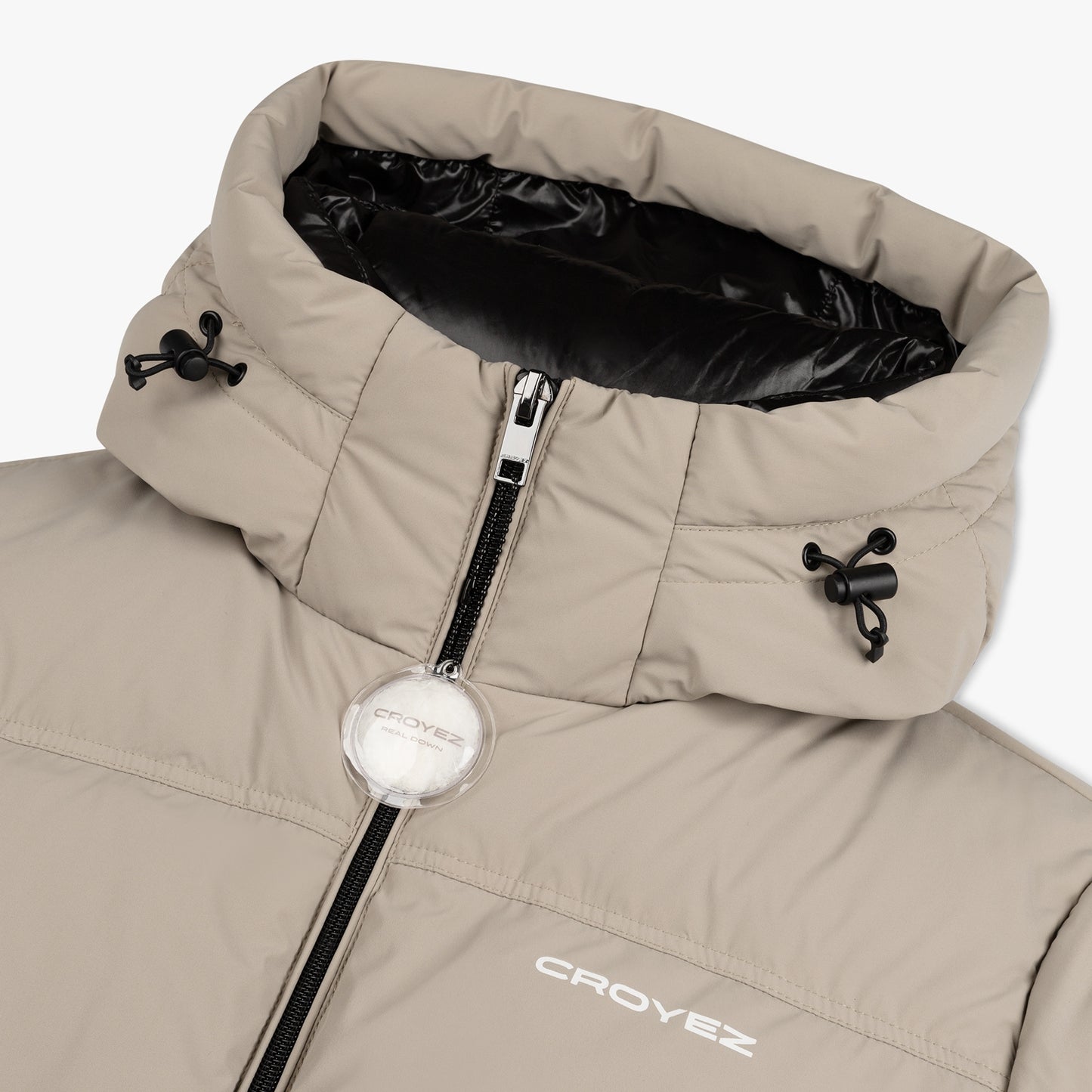 CROYEZ DOWN PUFFER JACKET - CREAM