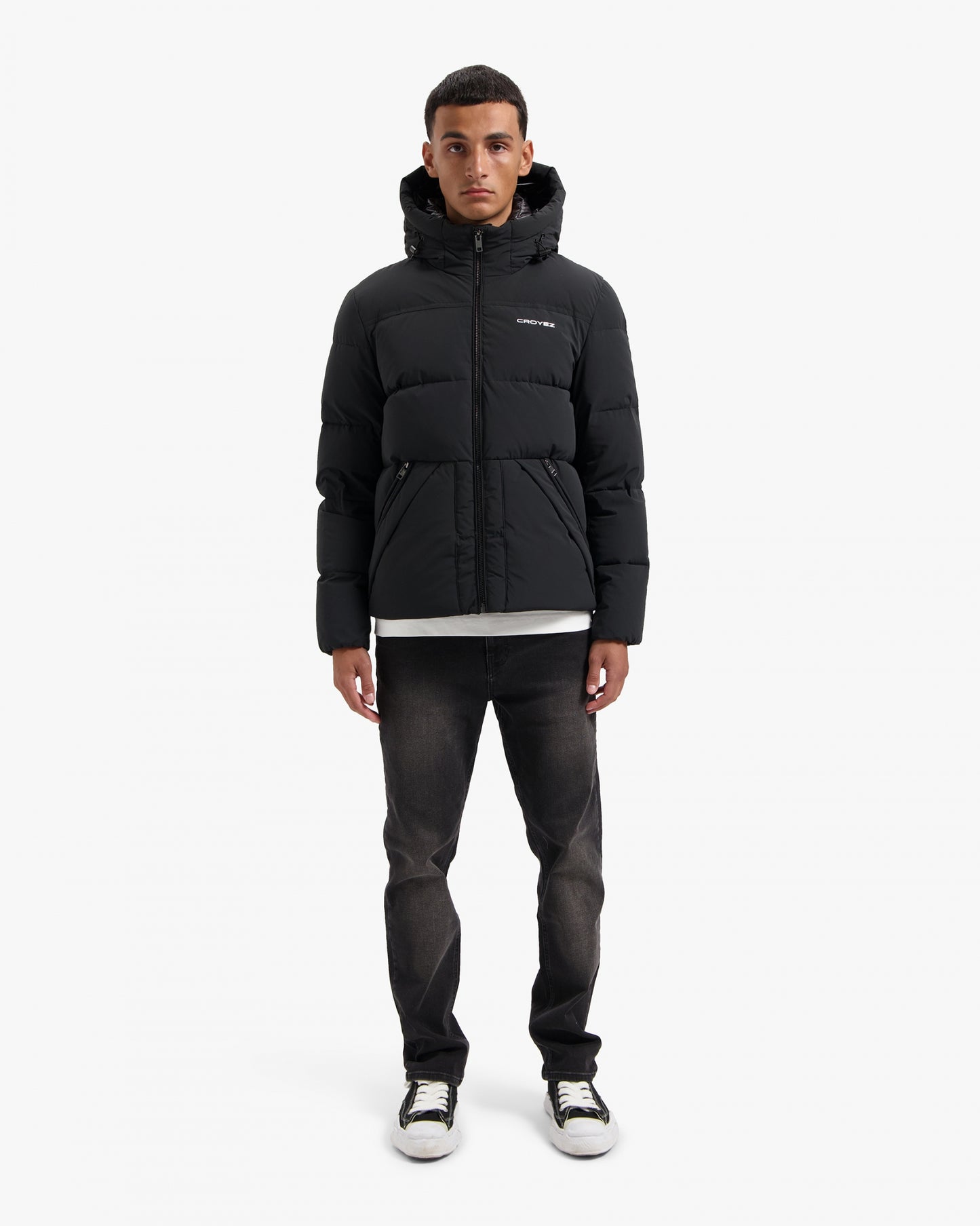 CROYEZ DOWN PUFFER JACKET - BLACK