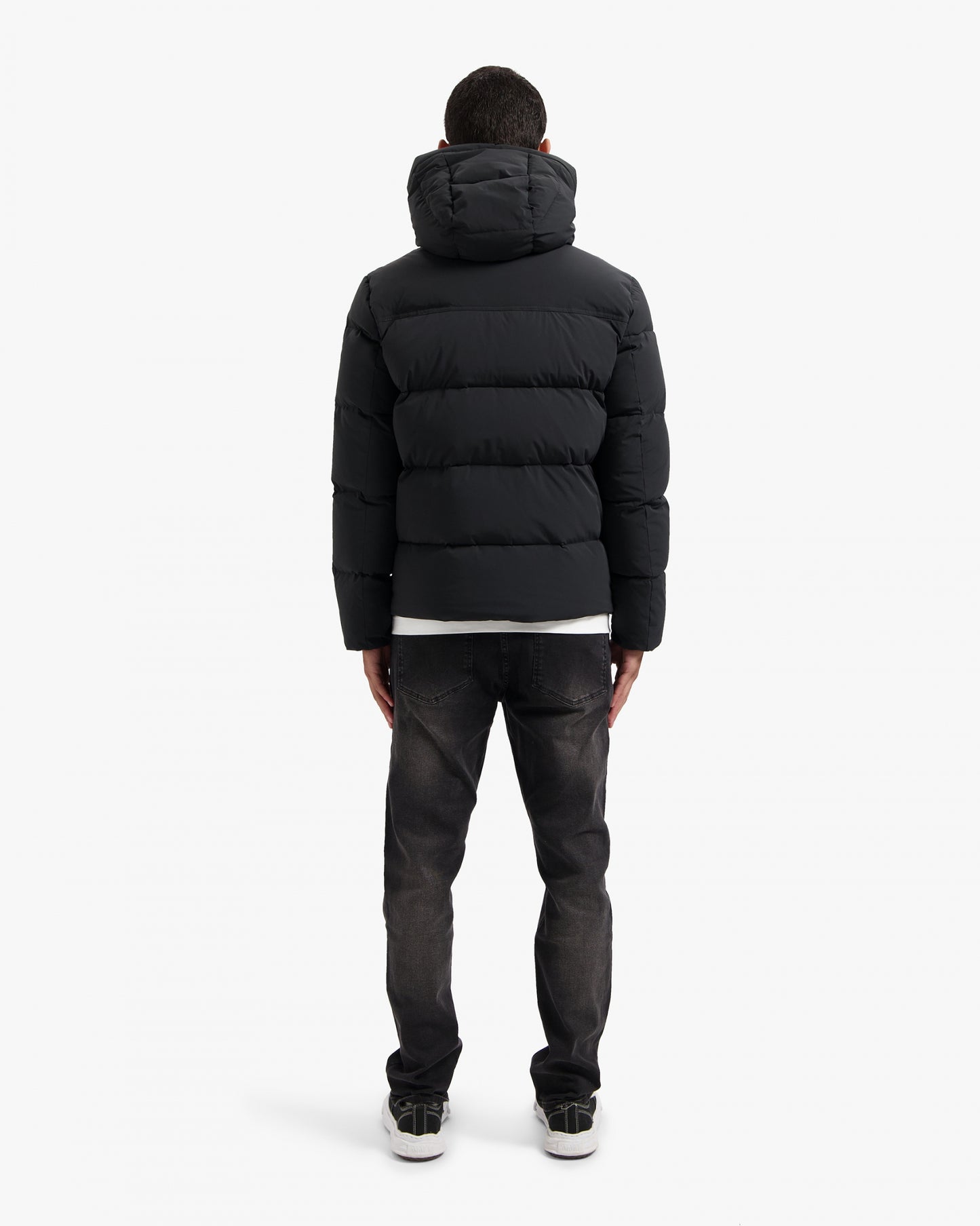 CROYEZ DOWN PUFFER JACKET - BLACK