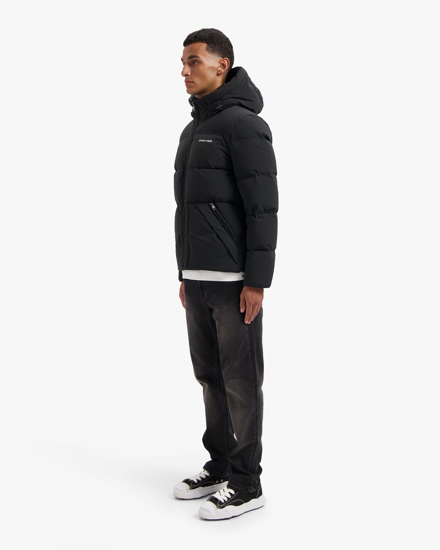 CROYEZ DOWN PUFFER JACKET - BLACK