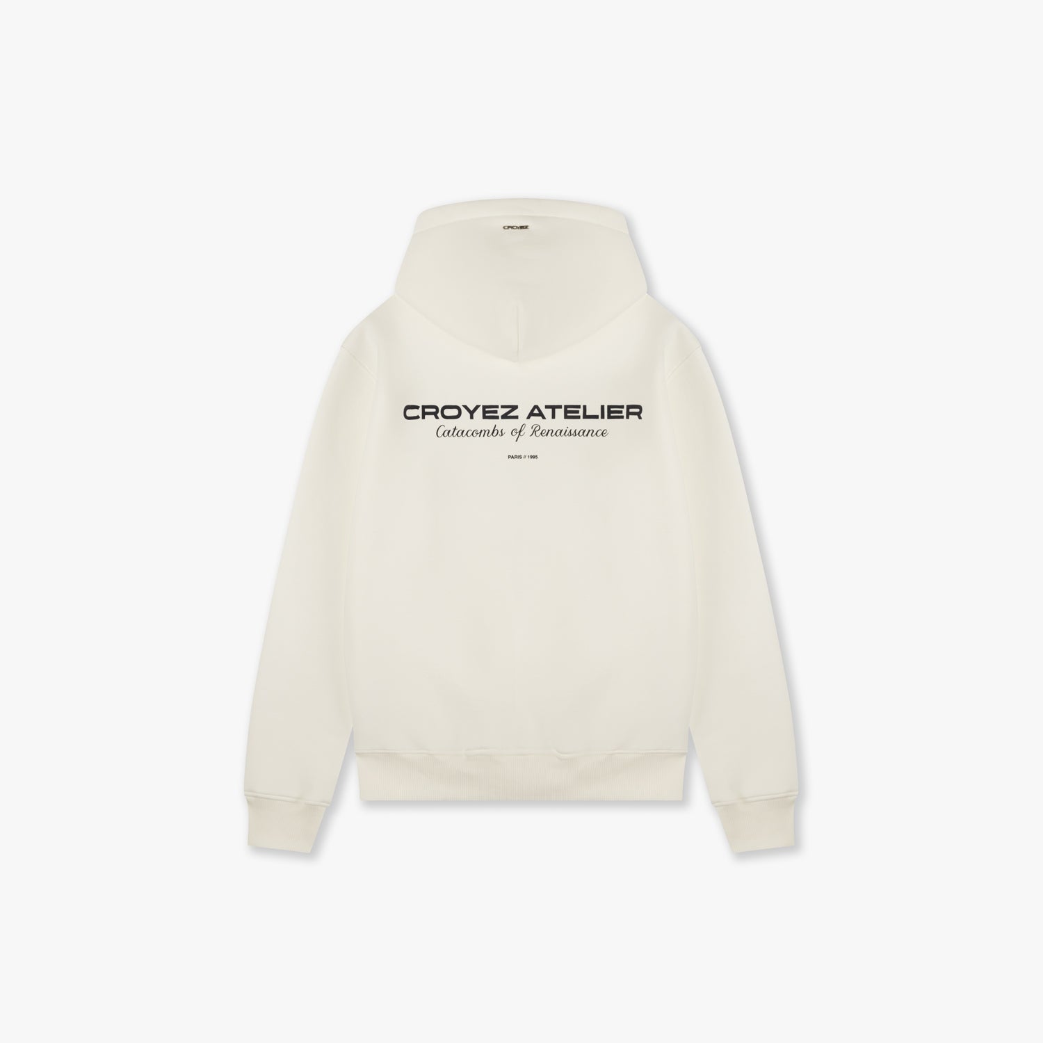 CROYEZ ATELIER HOODIE | CREAM/NAVY