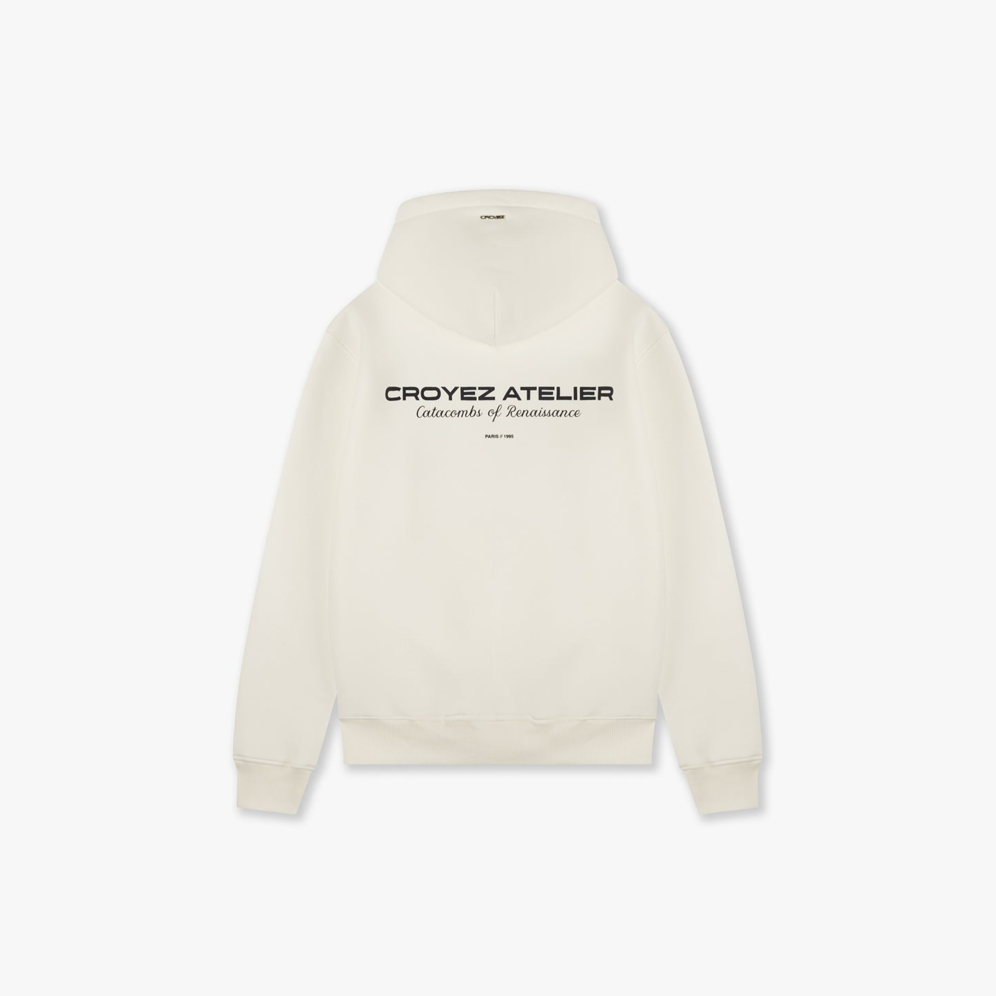 CROYEZ ATELIER HOODIE - CREAM/NAVY