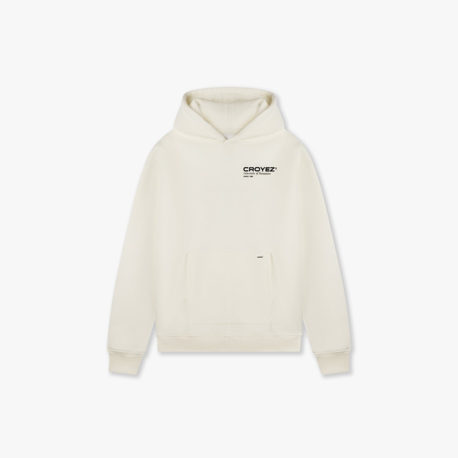 CROYEZ ATELIER HOODIE | CREAM/NAVY