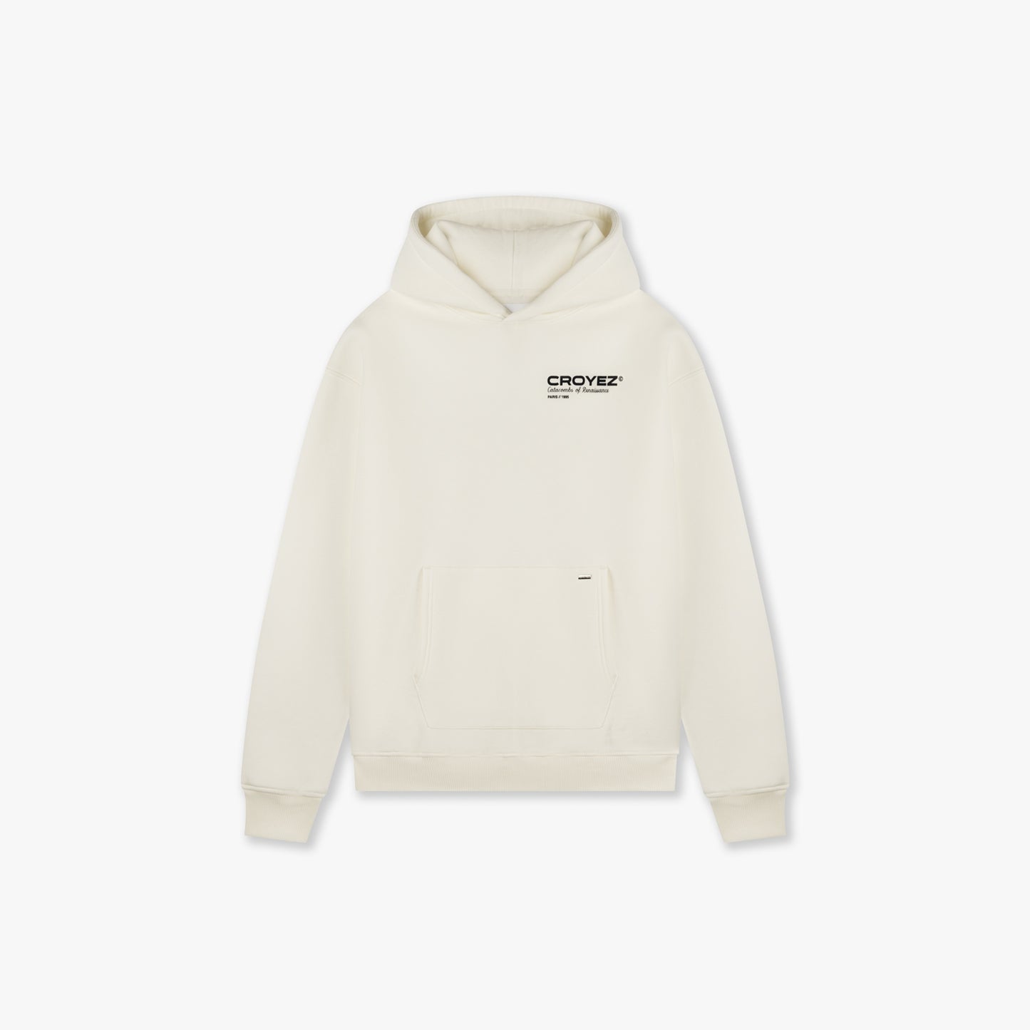 CROYEZ ATELIER HOODIE - CREAM/NAVY