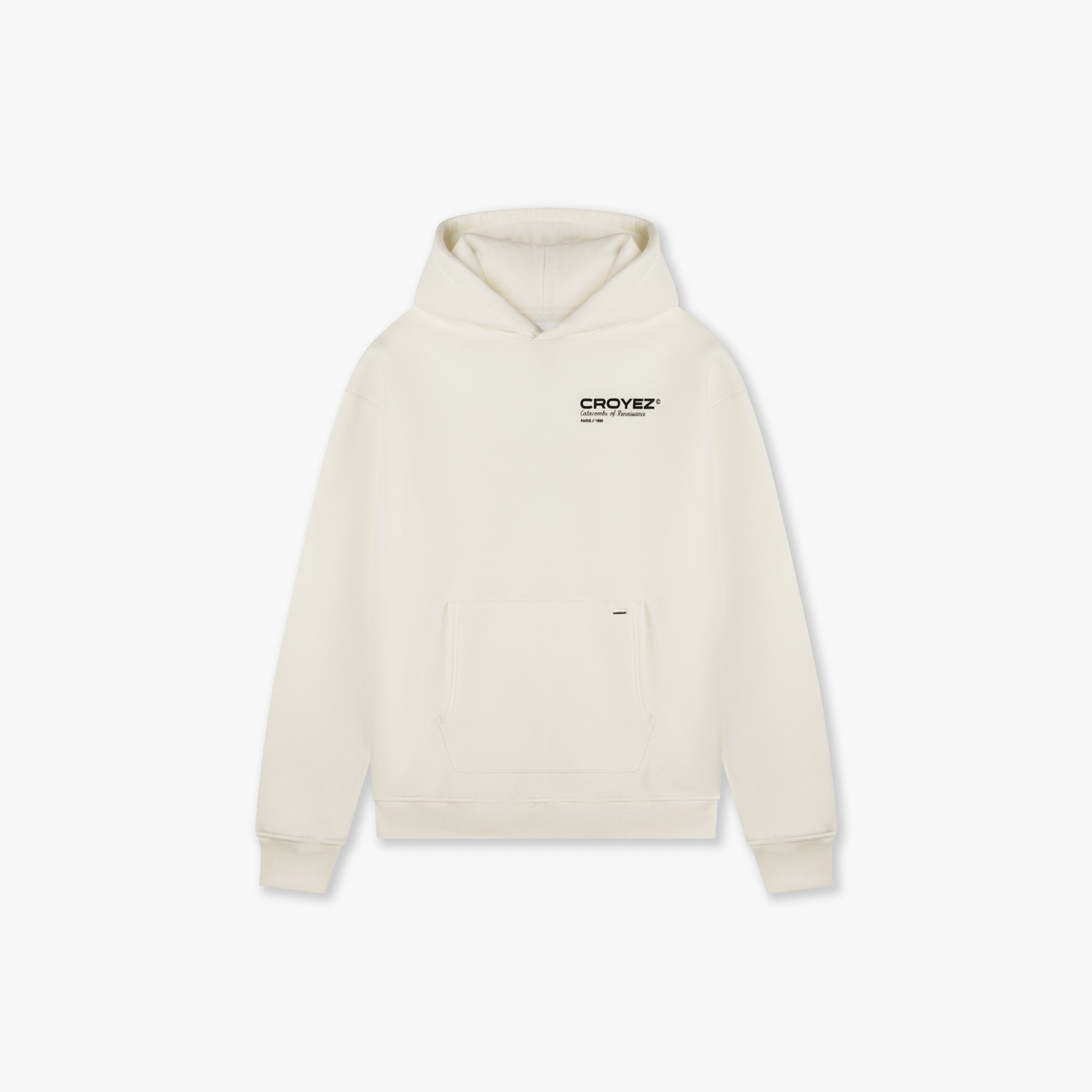 CROYEZ ATELIER HOODIE - CREAM/NAVY