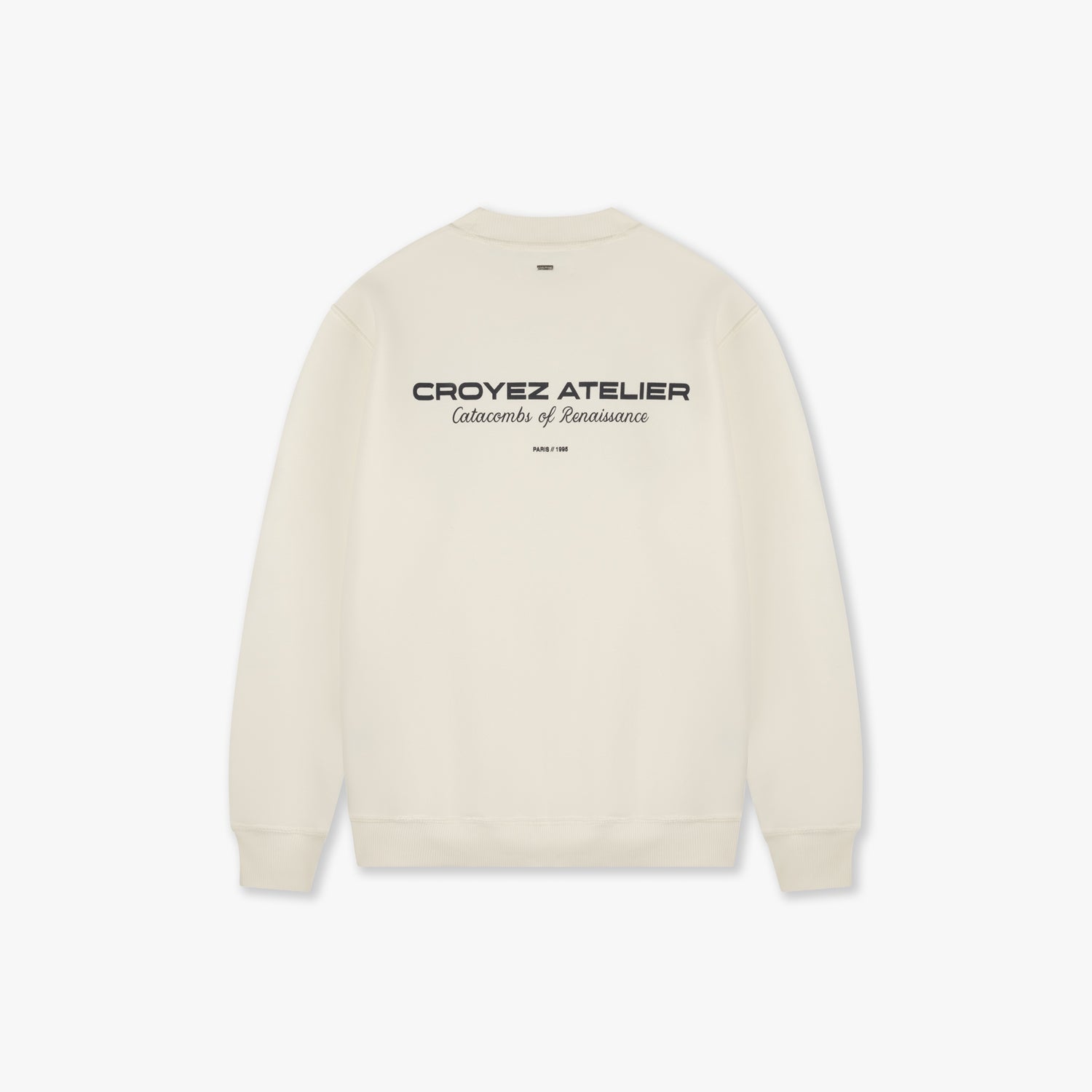 CROYEZ ATELIER SWEATER | CREAM/NAVY