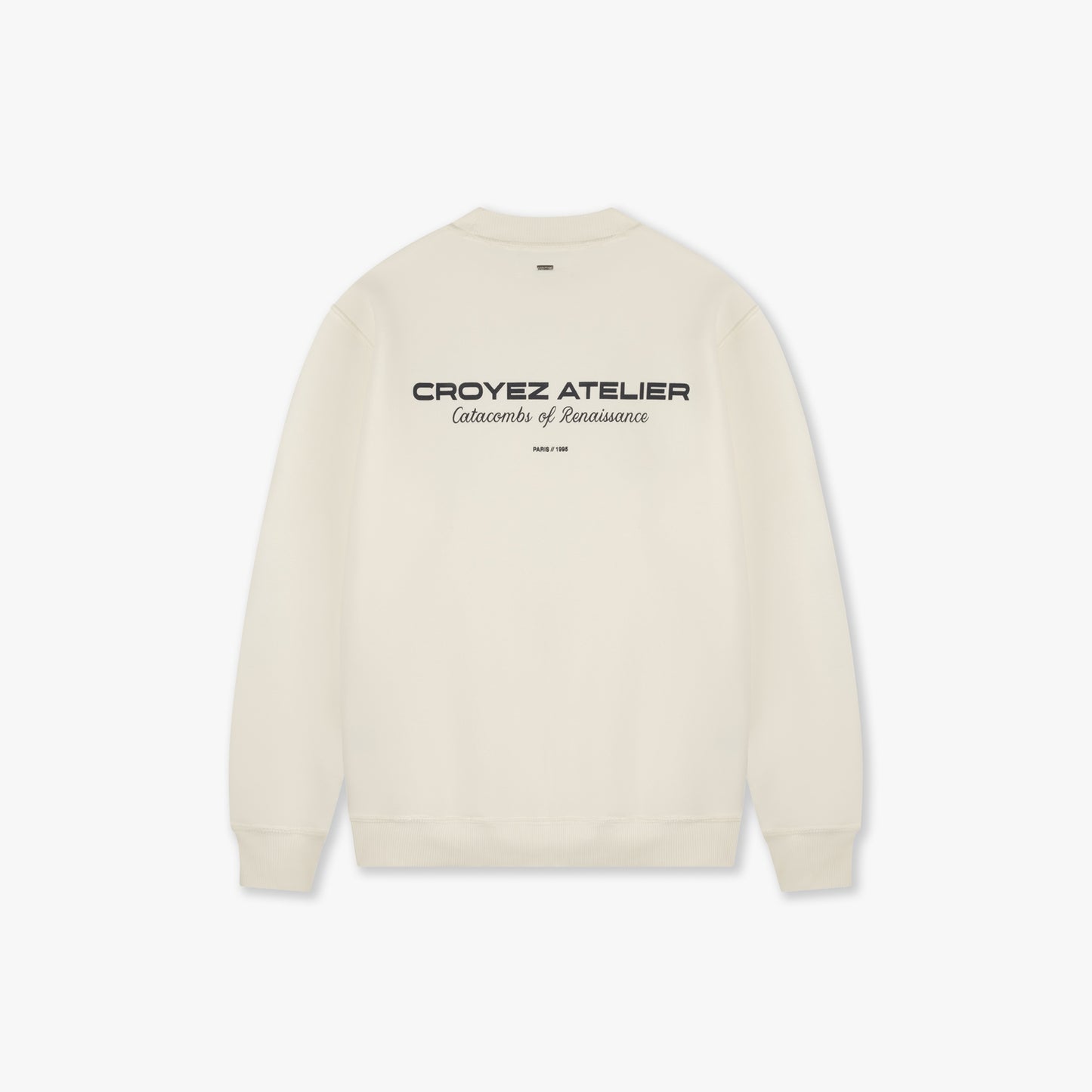 CROYEZ ATELIER SWEATER - CREAM/NAVY