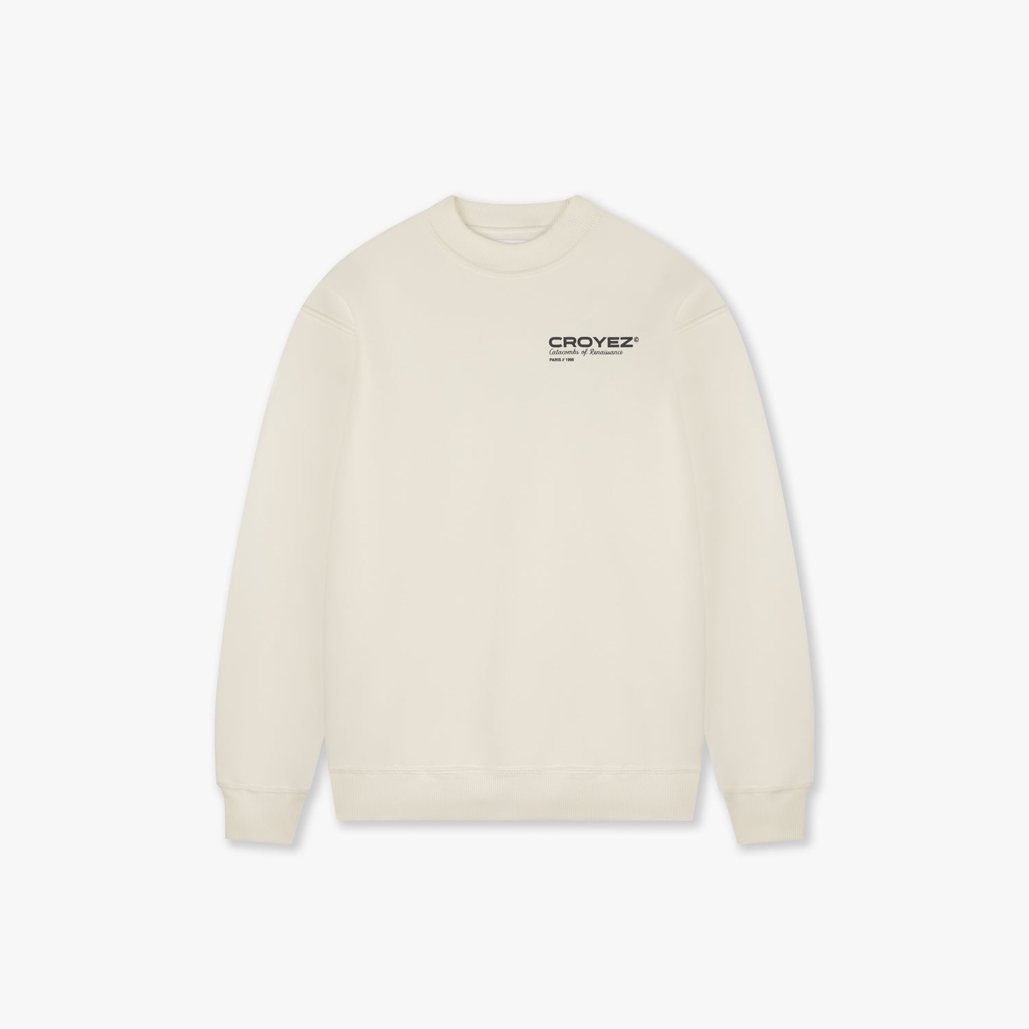 CROYEZ ATELIER SWEATER | CREAM/NAVY