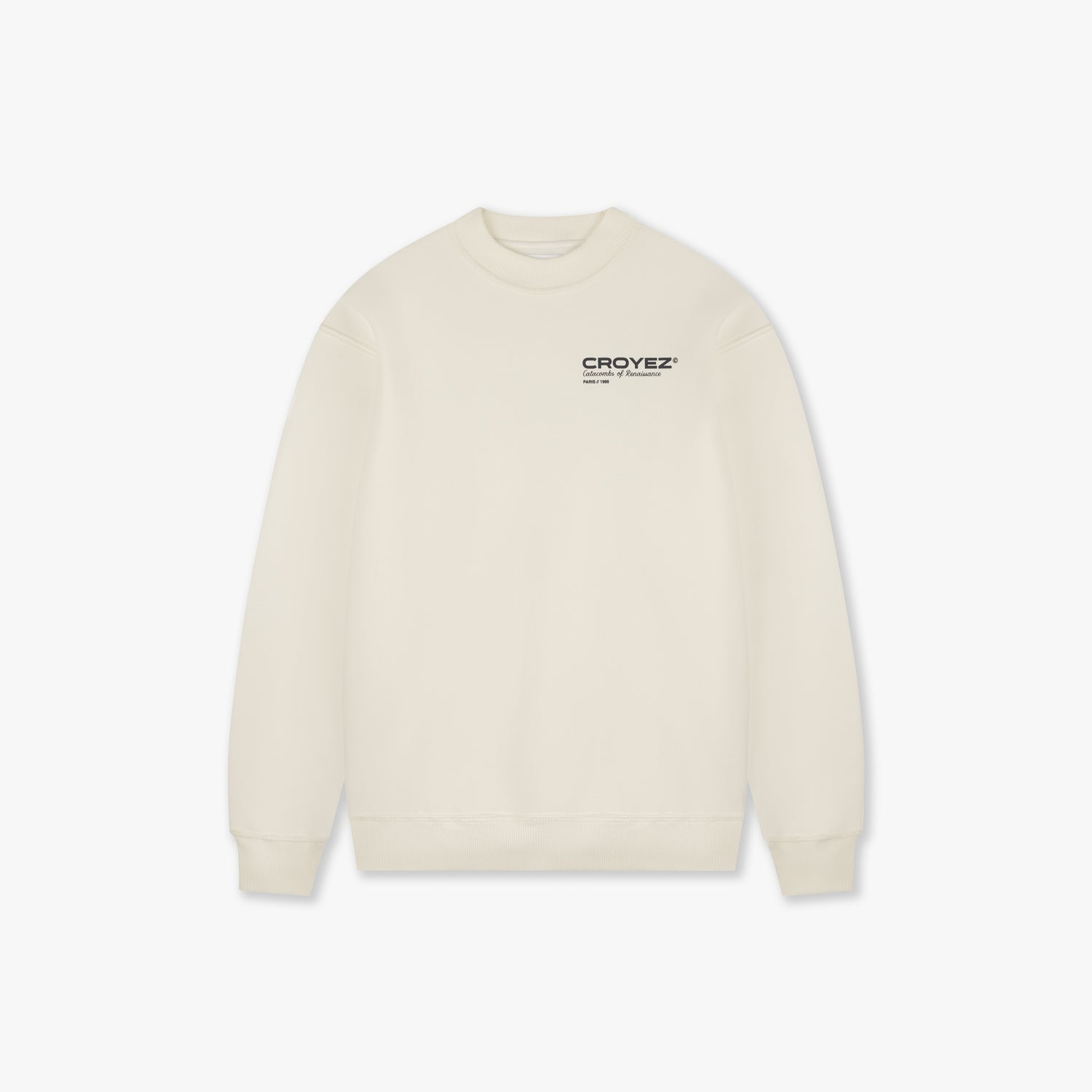 CROYEZ ATELIER SWEATER - CREAM/NAVY