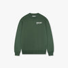 CROYEZ ATELIER SWEATER - DARK GREEN/WHITE