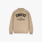Croyez Atelier Knit Sweater | Beige