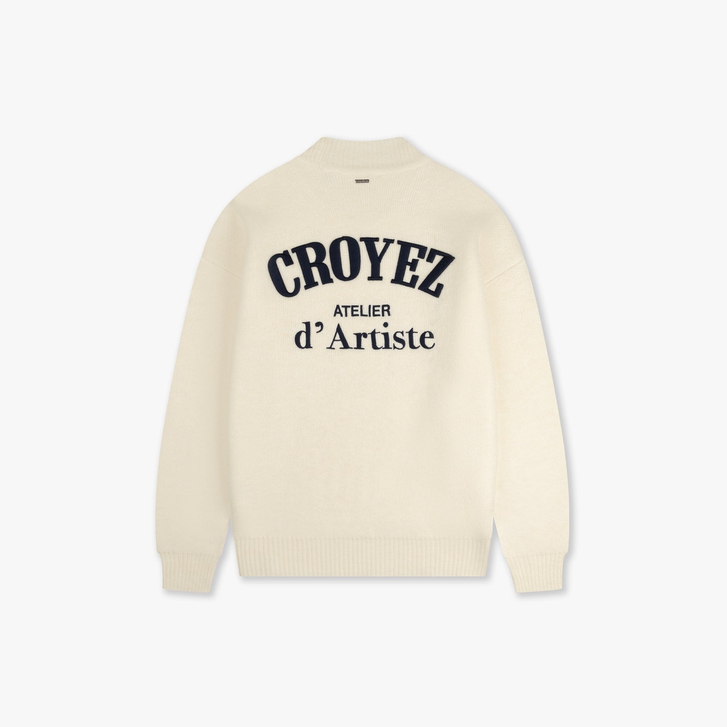 CROYEZ ATELIER KNIT SWEATER - OFF-WHITE