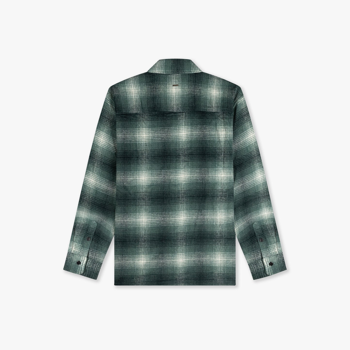 CROYEZ ESSENCE FLANNEL SHIRT - GREEN/BLACK