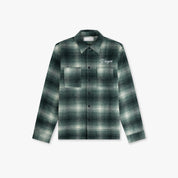 CROYEZ ESSENCE FLANNEL SHIRT | GREEN/BLACK