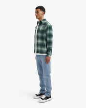 CROYEZ ESSENCE FLANNEL SHIRT | GREEN/BLACK