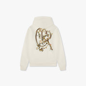 CROYEZ CHROME FLOWER HOODIE | OFF-WHITE