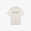 CROYEZ CHROME FLOWER T-SHIRT - OFF-WHITE