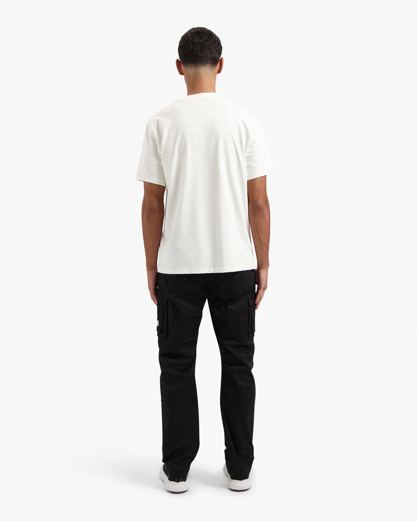 CROYEZ CHROME FLOWER T-SHIRT | OFF-WHITE