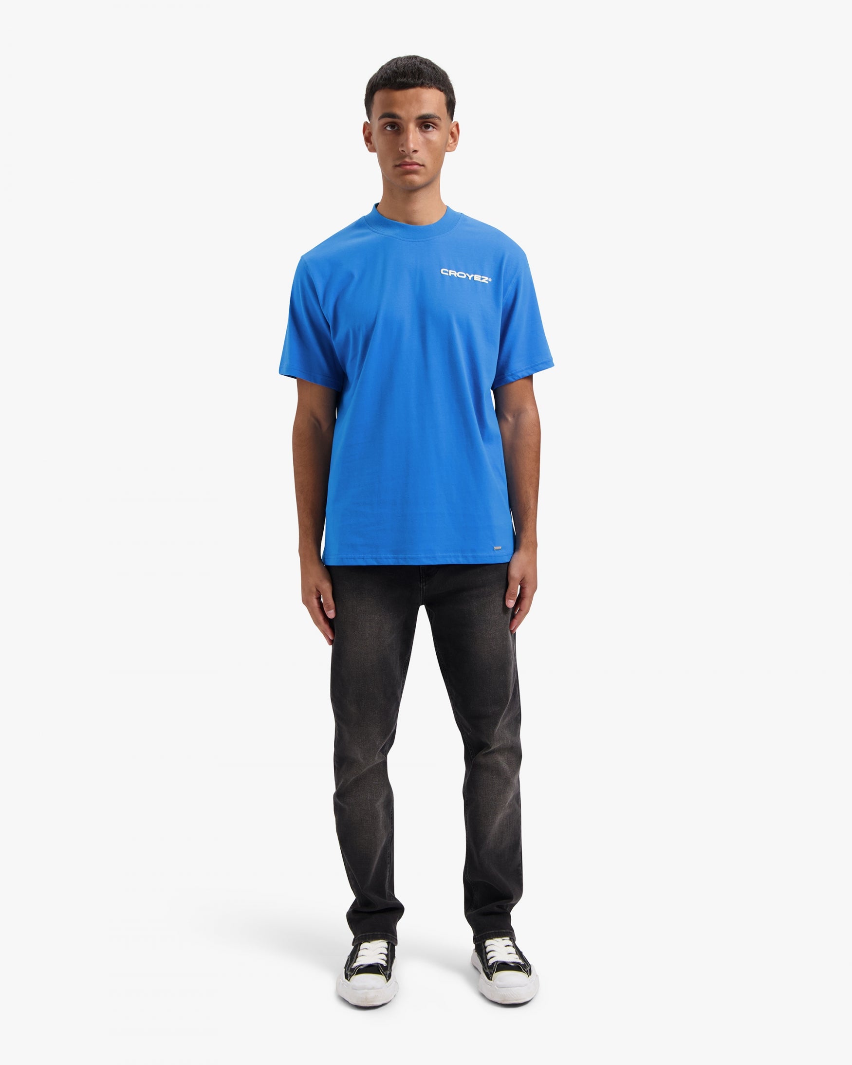 CROYEZ FAMILY OWNED BUSINESS T-SHIRT | COBALT BLUE