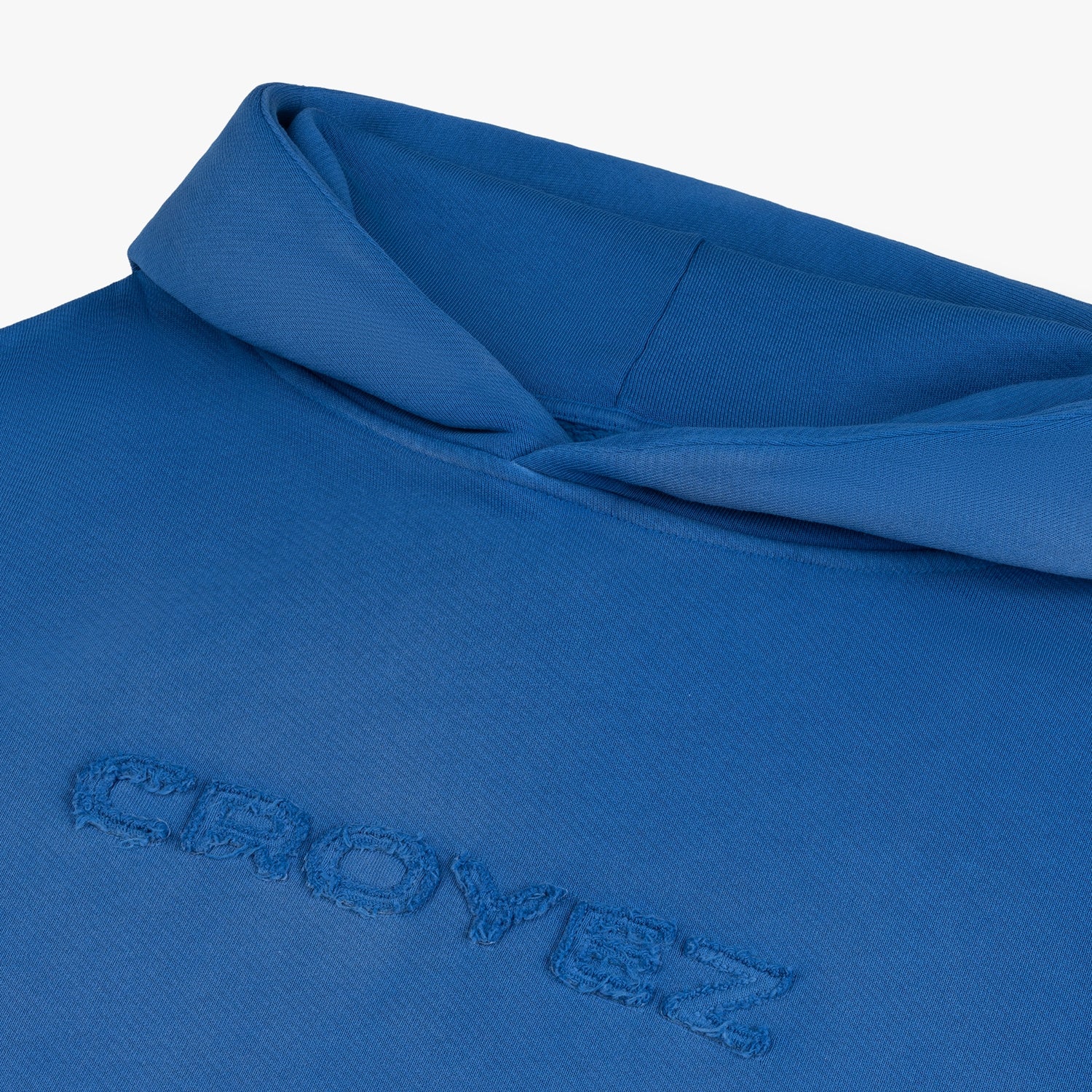 CROYEZ CUTOUT HOODIE | COBALT BLUE
