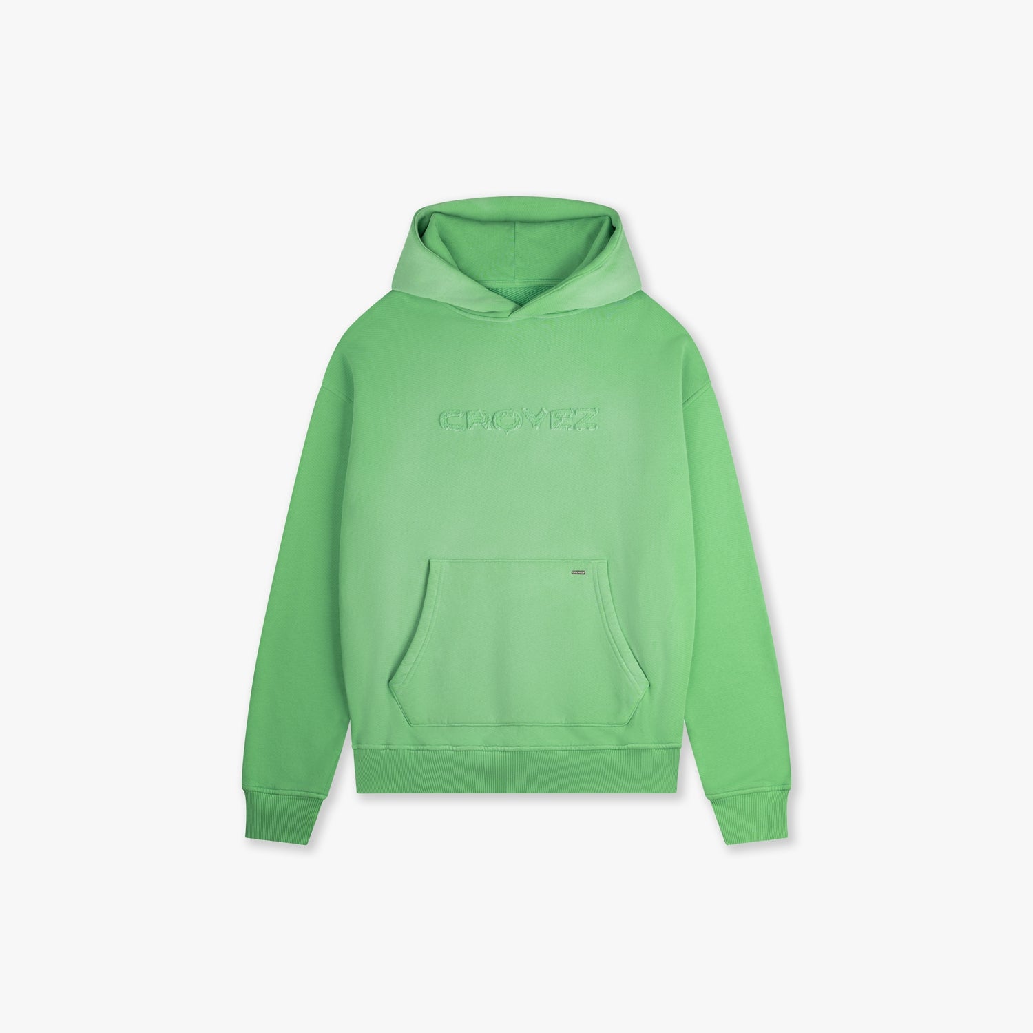 CROYEZ CUTOUT HOODIE - GREEN