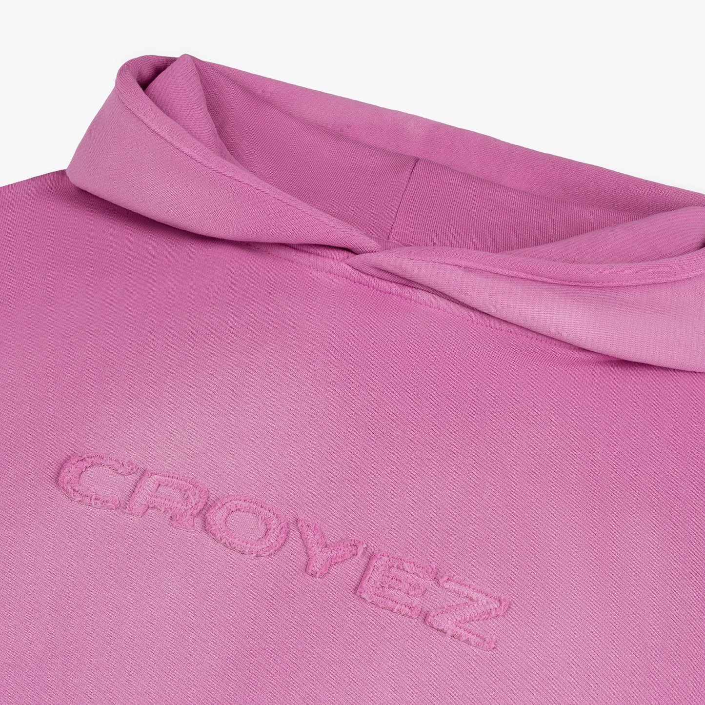 CROYEZ CUTOUT HOODIE - HOT PINK