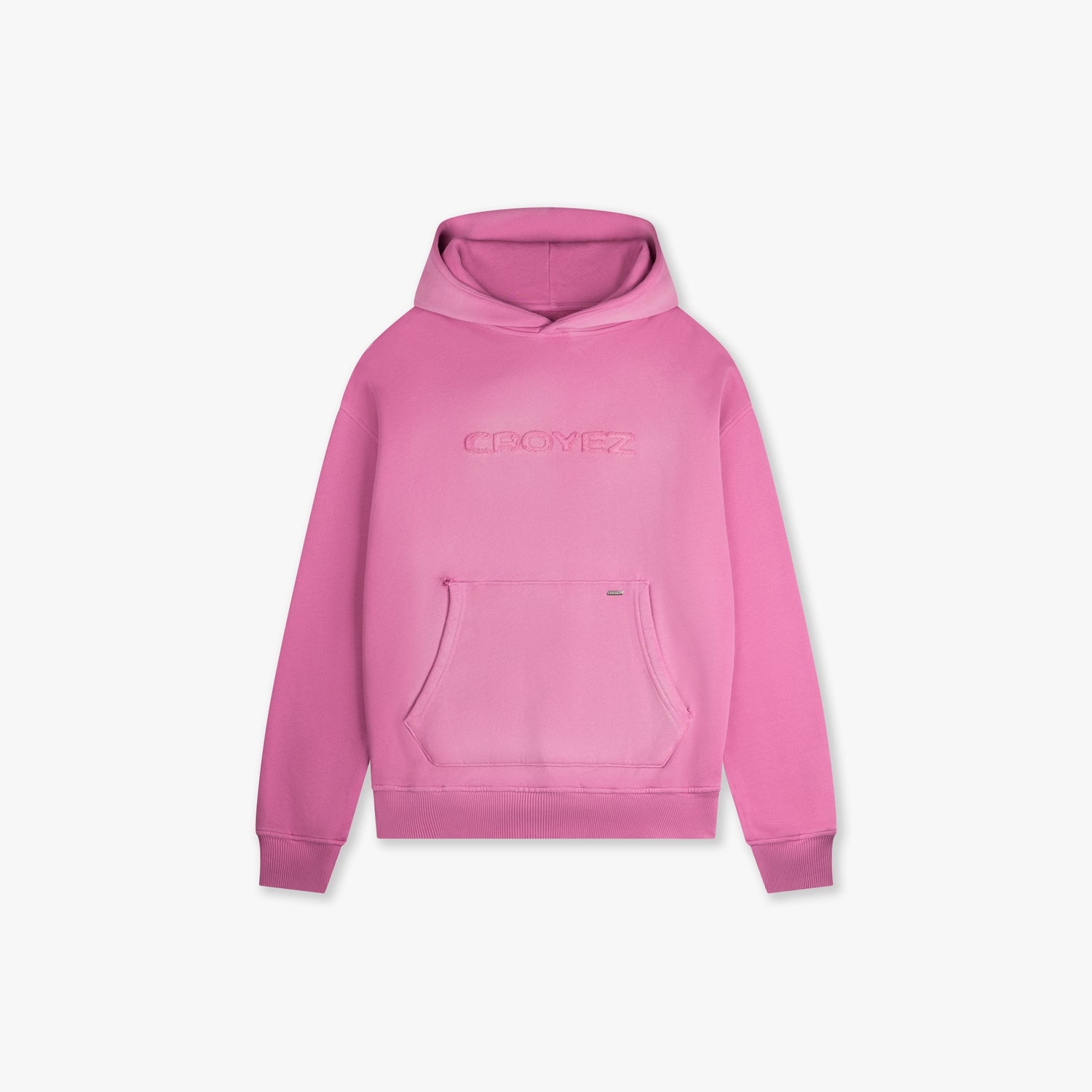 CROYEZ CUTOUT HOODIE - HOT PINK