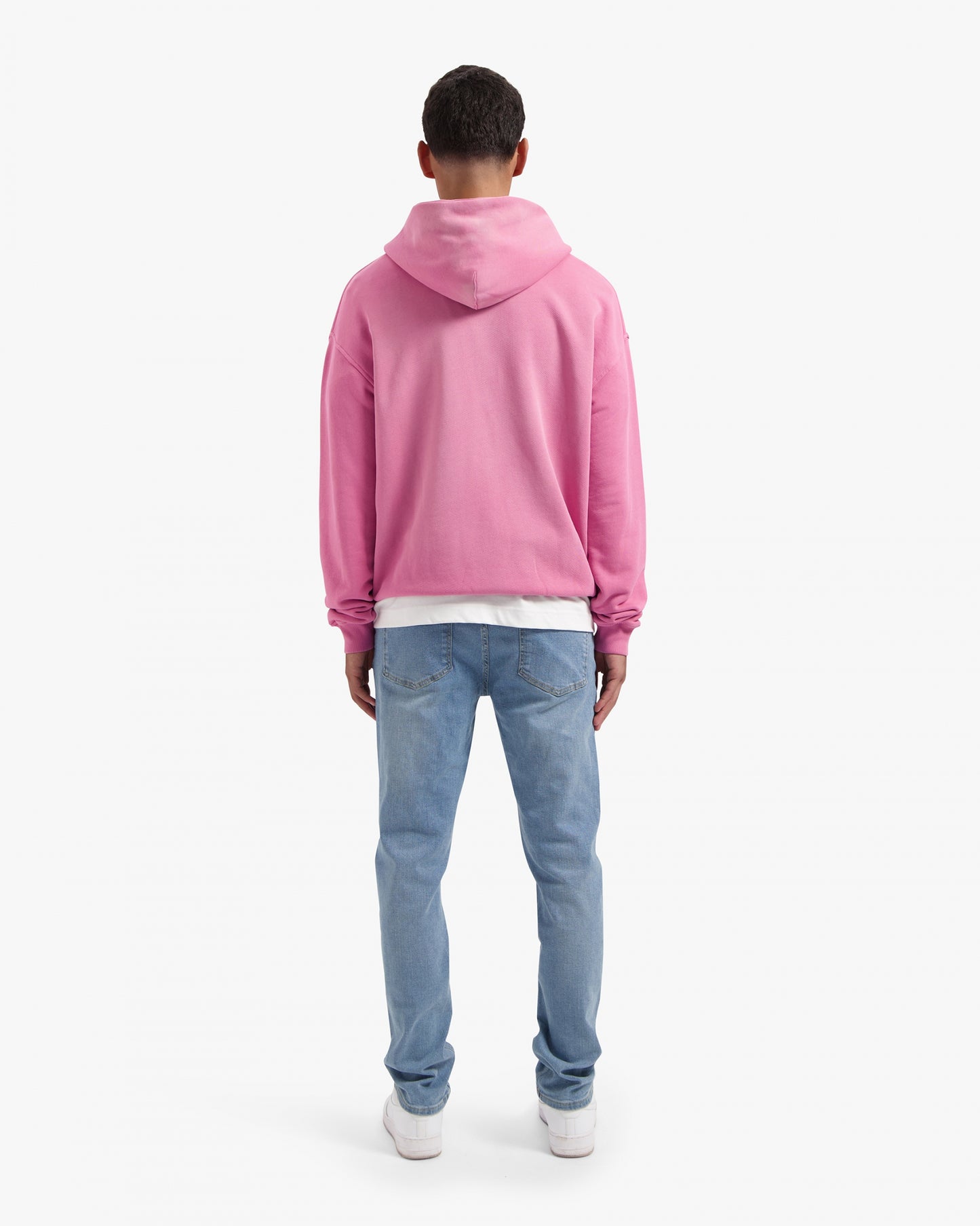 CROYEZ CUTOUT HOODIE - HOT PINK