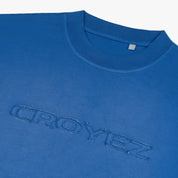 CROYEZ CUTOUT T-SHIRT | COBALT BLUE