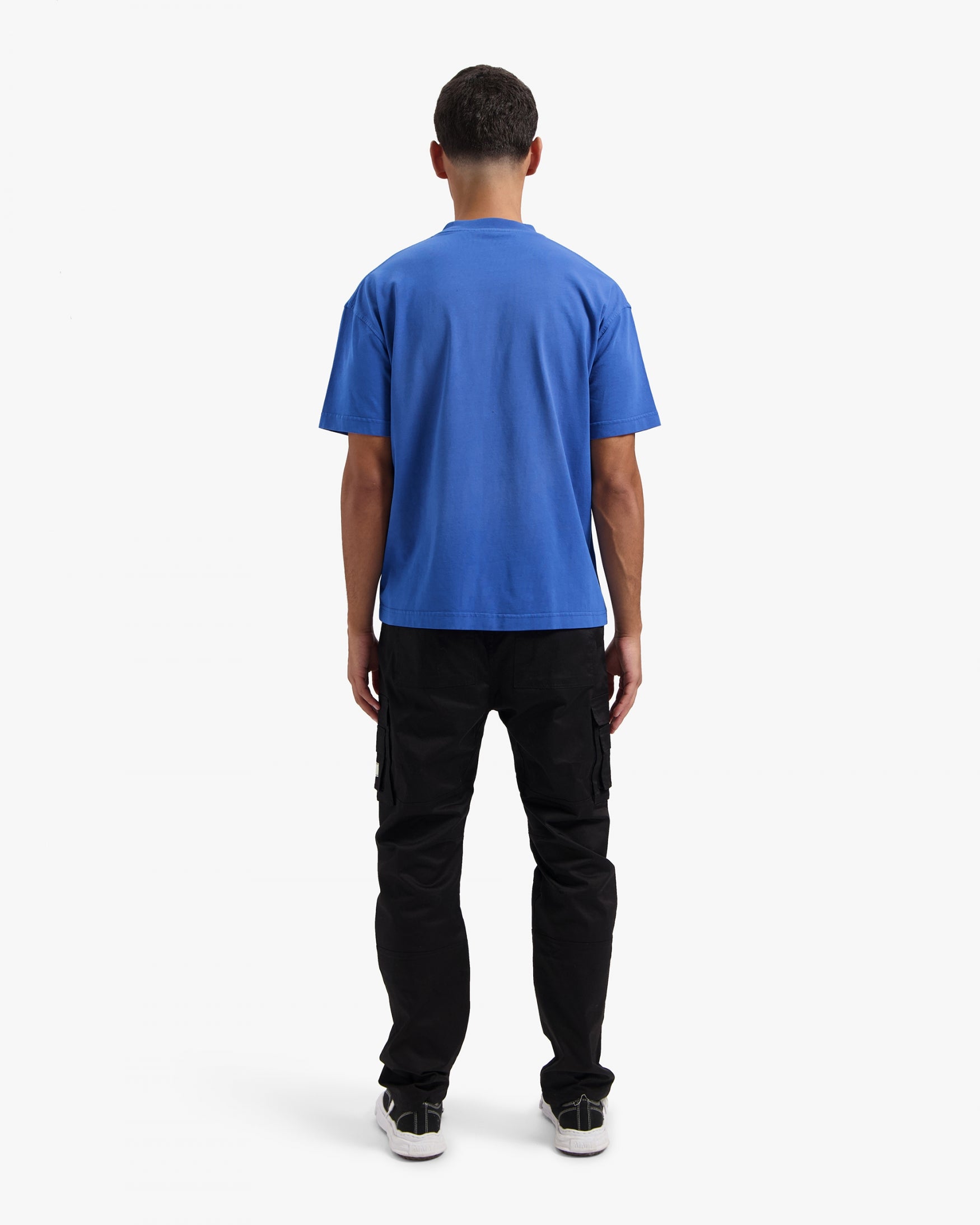 CROYEZ CUTOUT T-SHIRT | COBALT BLUE