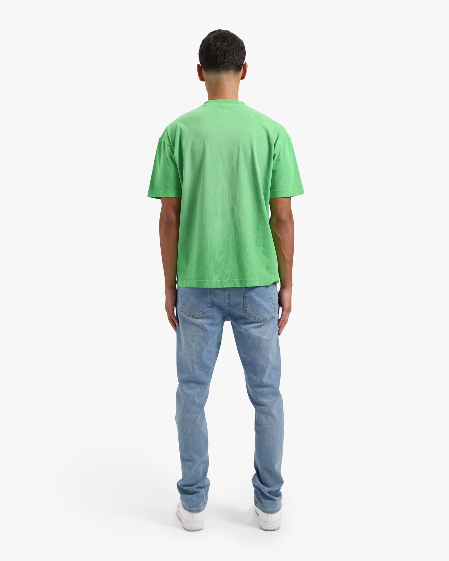 CROYEZ CUTOUT T-SHIRT - GREEN