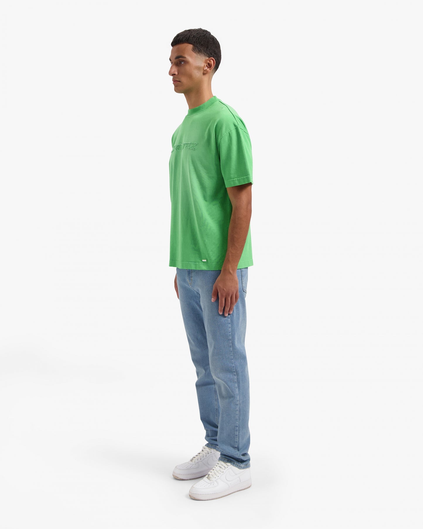 CROYEZ CUTOUT T-SHIRT - GREEN