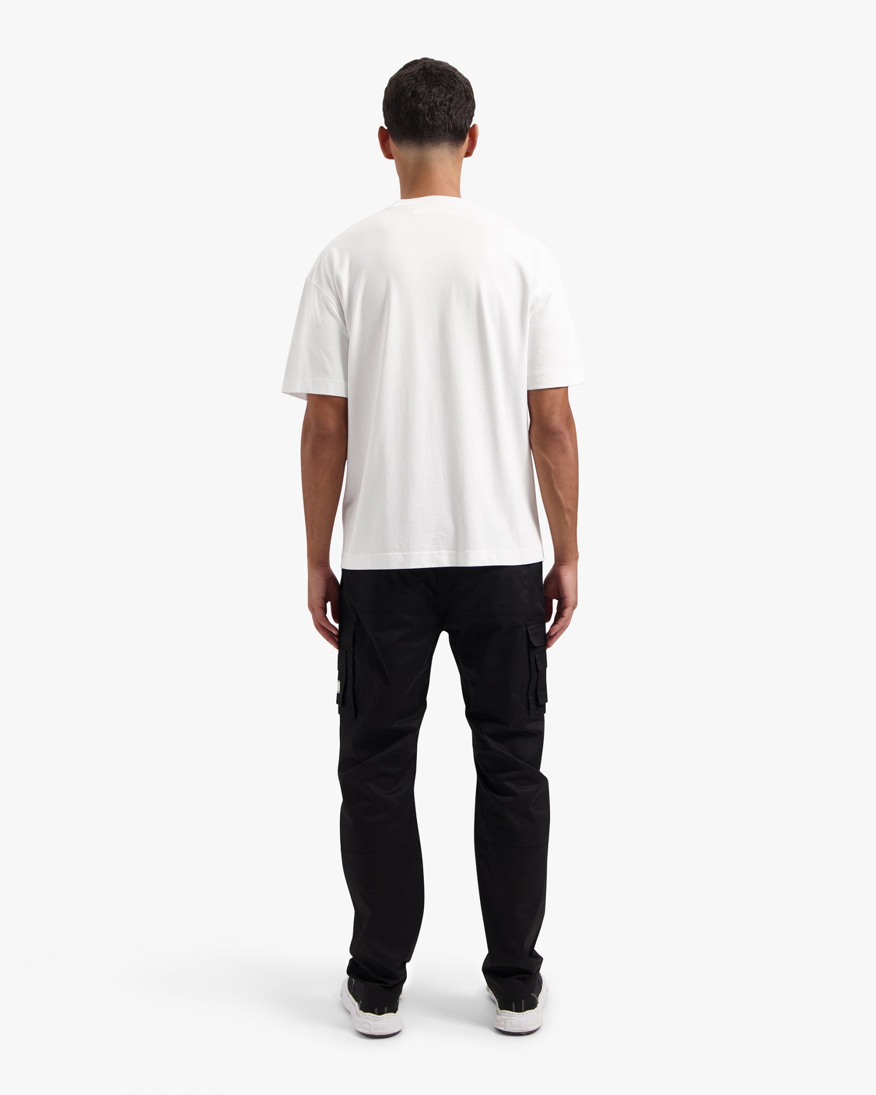 CROYEZ CUTOUT T-SHIRT | WHITE / HOT PINK