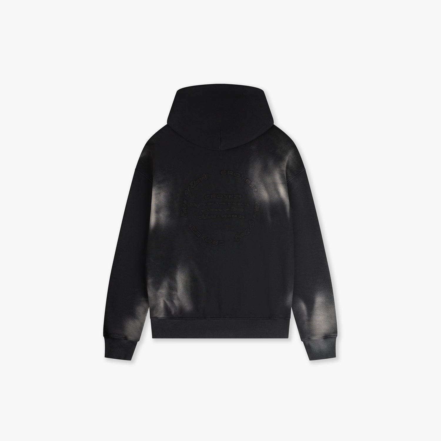 CROYEZ CLOUD WASHING HOODIE | VINTAGE BLACK