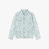 CROYEZ JACQUARD CAMO DENIM JACKET - LIGHT BLUE