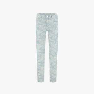 CROYEZ JACQUARD CAMO JEANS | LIGHT BLUE