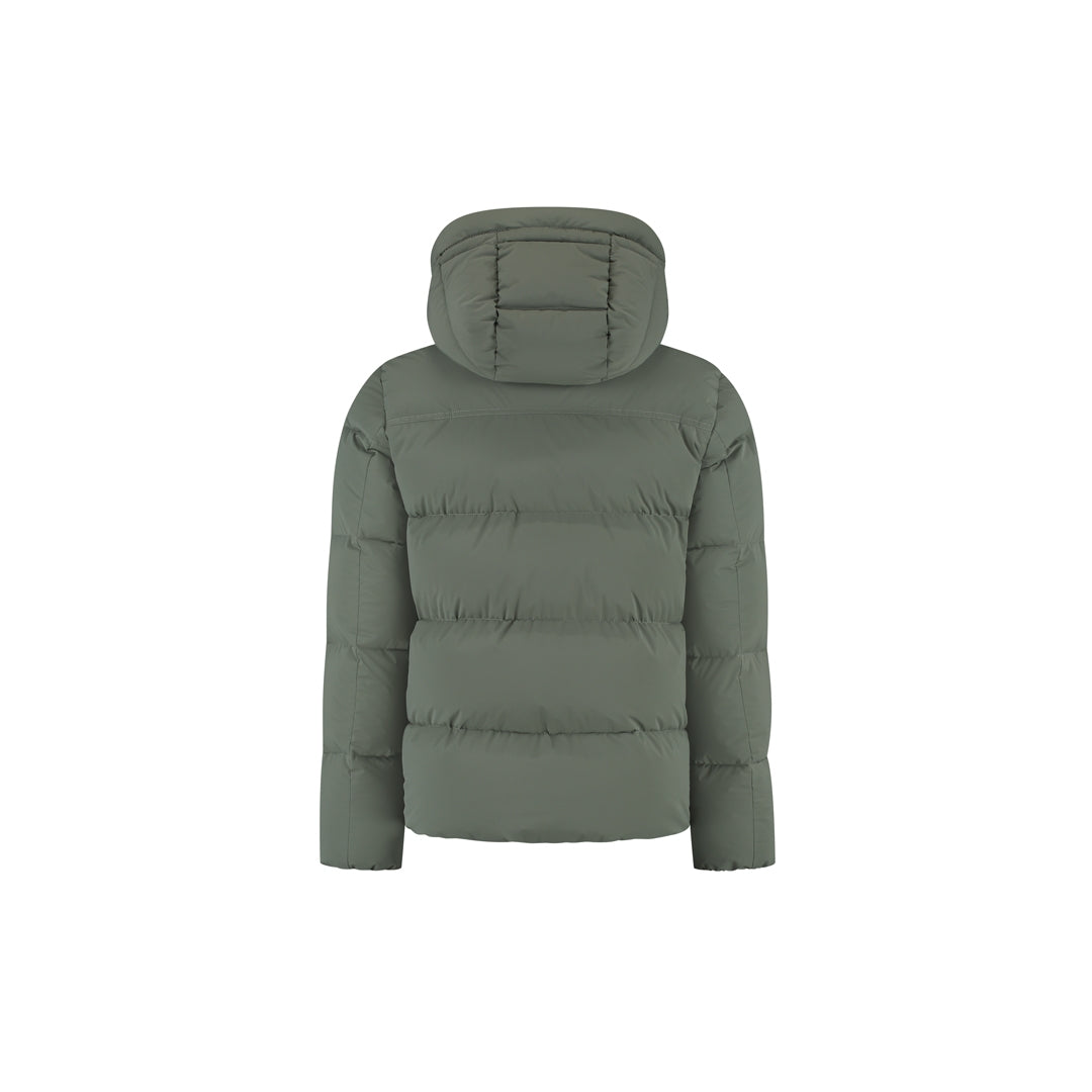 CROYEZ DOWN PUFFER JACKET | DARK GREEN