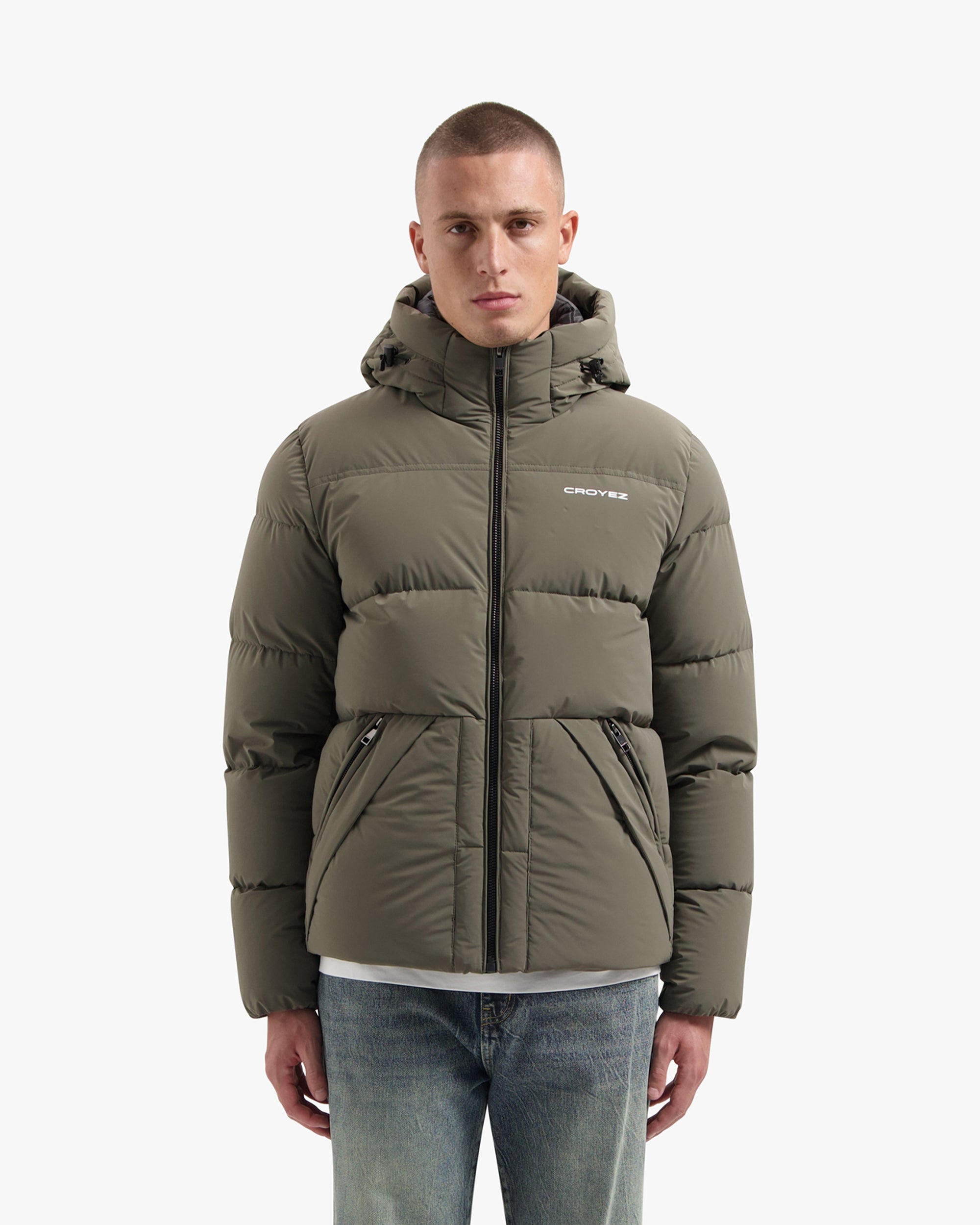 CROYEZ DOWN PUFFER JACKET | BROWN
