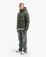 CROYEZ DOWN PUFFER JACKET | DARK GREEN