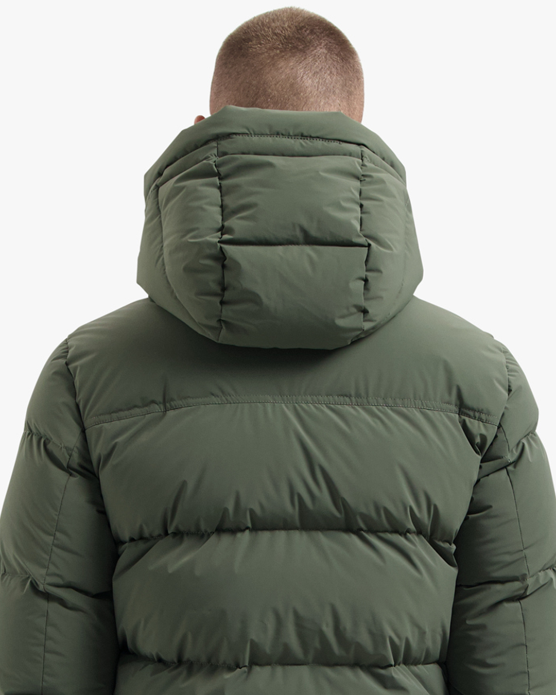 CROYEZ DOWN PUFFER JACKET | DARK GREEN