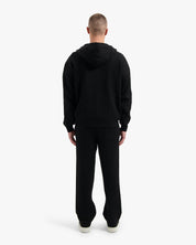 CROYEZ FLUFFY ESSENCE KNIT SWEATPANTS | BLACK