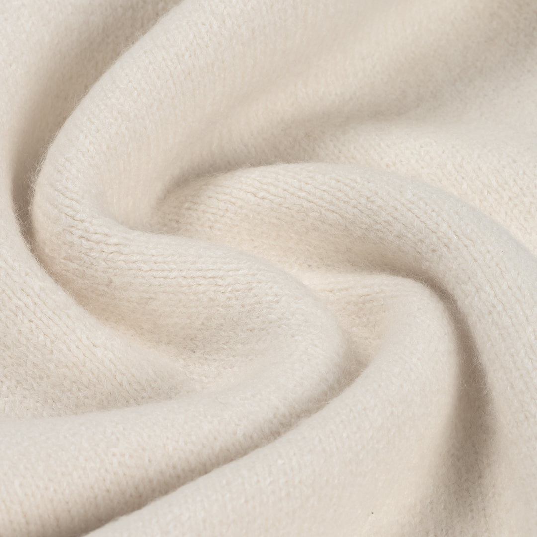 CROYEZ FLUFFY ESSENCE KNIT SWEATPANTS | CREAM