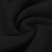 CROYEZ FLUFFY ESSENCE KNIT SWEATPANTS | BLACK