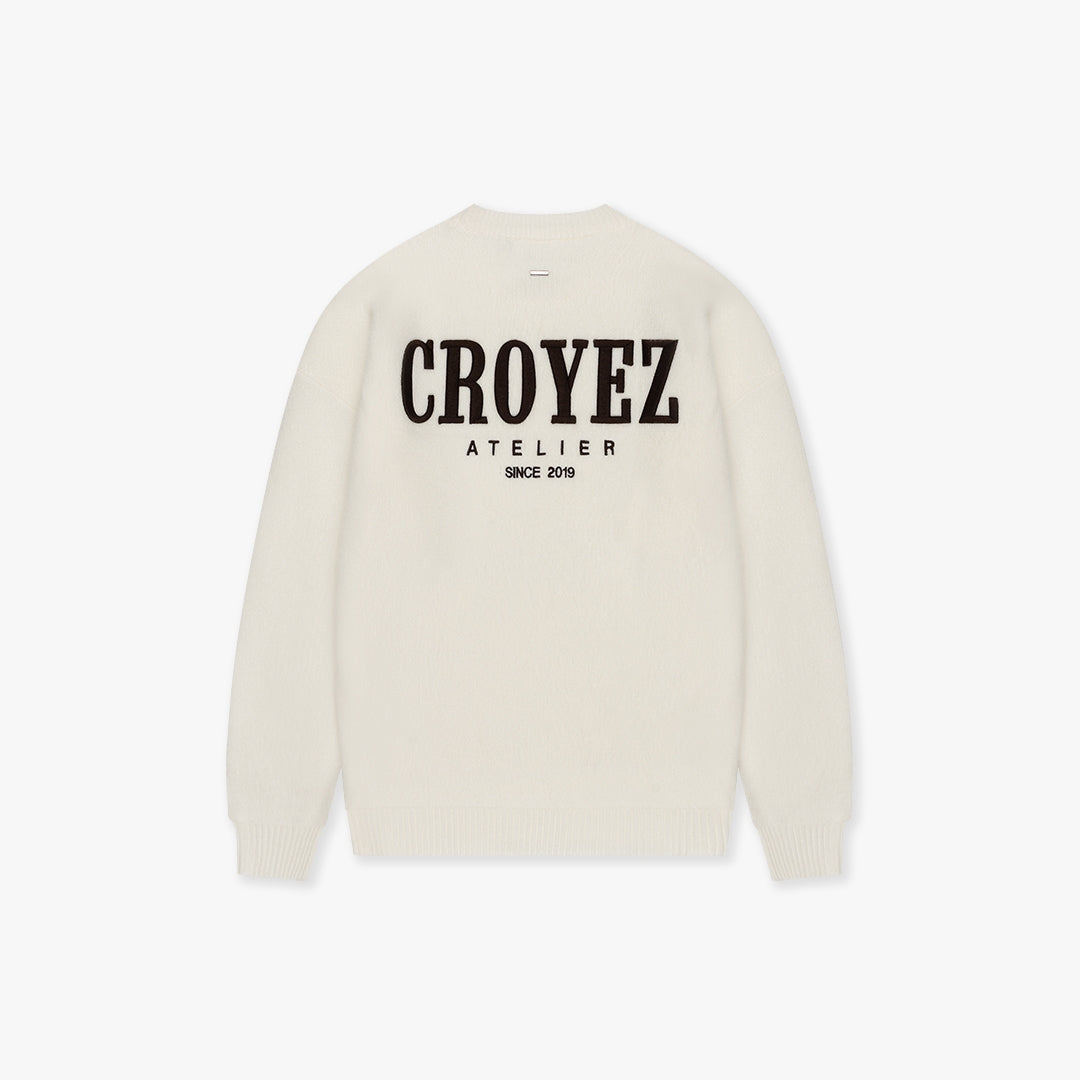 CROYEZ GALLERY KNIT SWEATER | OFF-WHITE