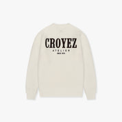 CROYEZ GALLERY KNIT SWEATER | OFF-WHITE