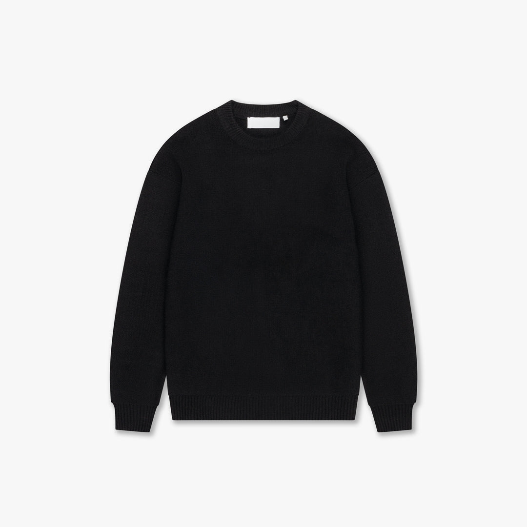  CROYEZ GALLERY KNIT SWEATER | BLACK